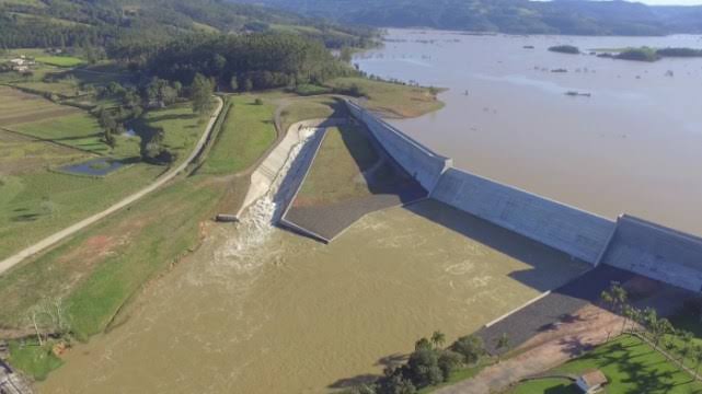 ESTADO: operação de barragens em SC, foi iniciada pela Defesa Civil