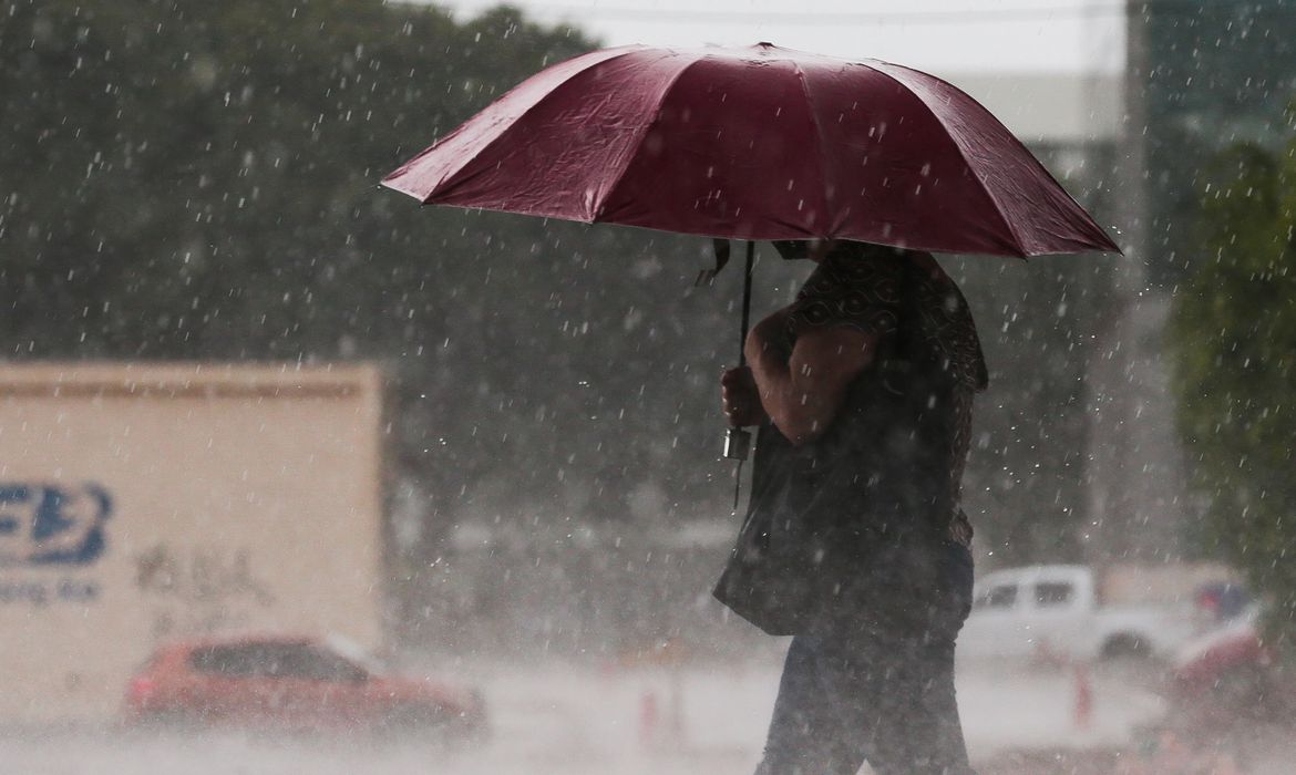 Segunda-feira (15), será de nebulosidade e períodos de chuva, em Santa Catarina