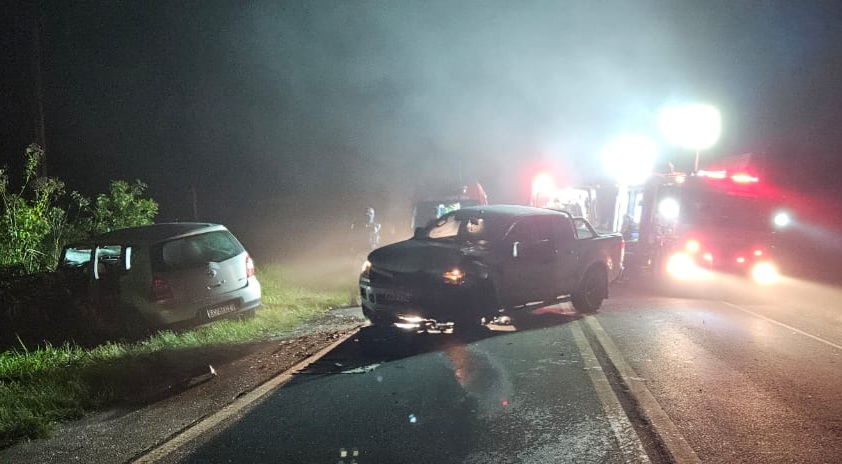 Grave acidente é registrado na BR-280 no Planalto Norte