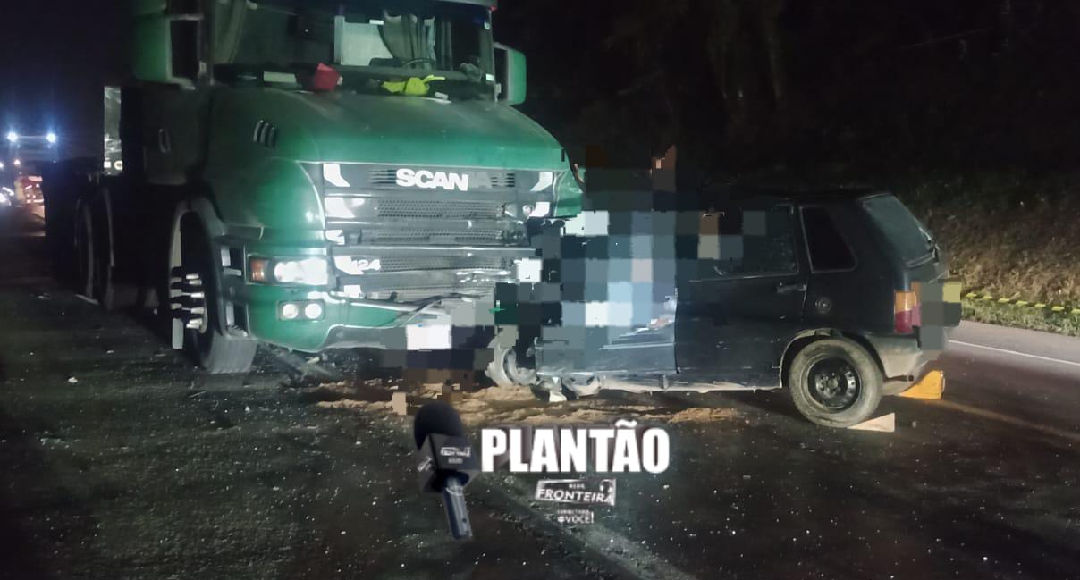 Morte no trânsito: acidente deixa uma vítima fatal na BR-116, em Monte Castelo