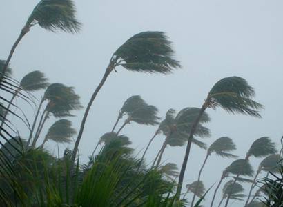 Temporais com rajadas de vento de até 75 km/h devem ocorrer nesta terça-feira (16)