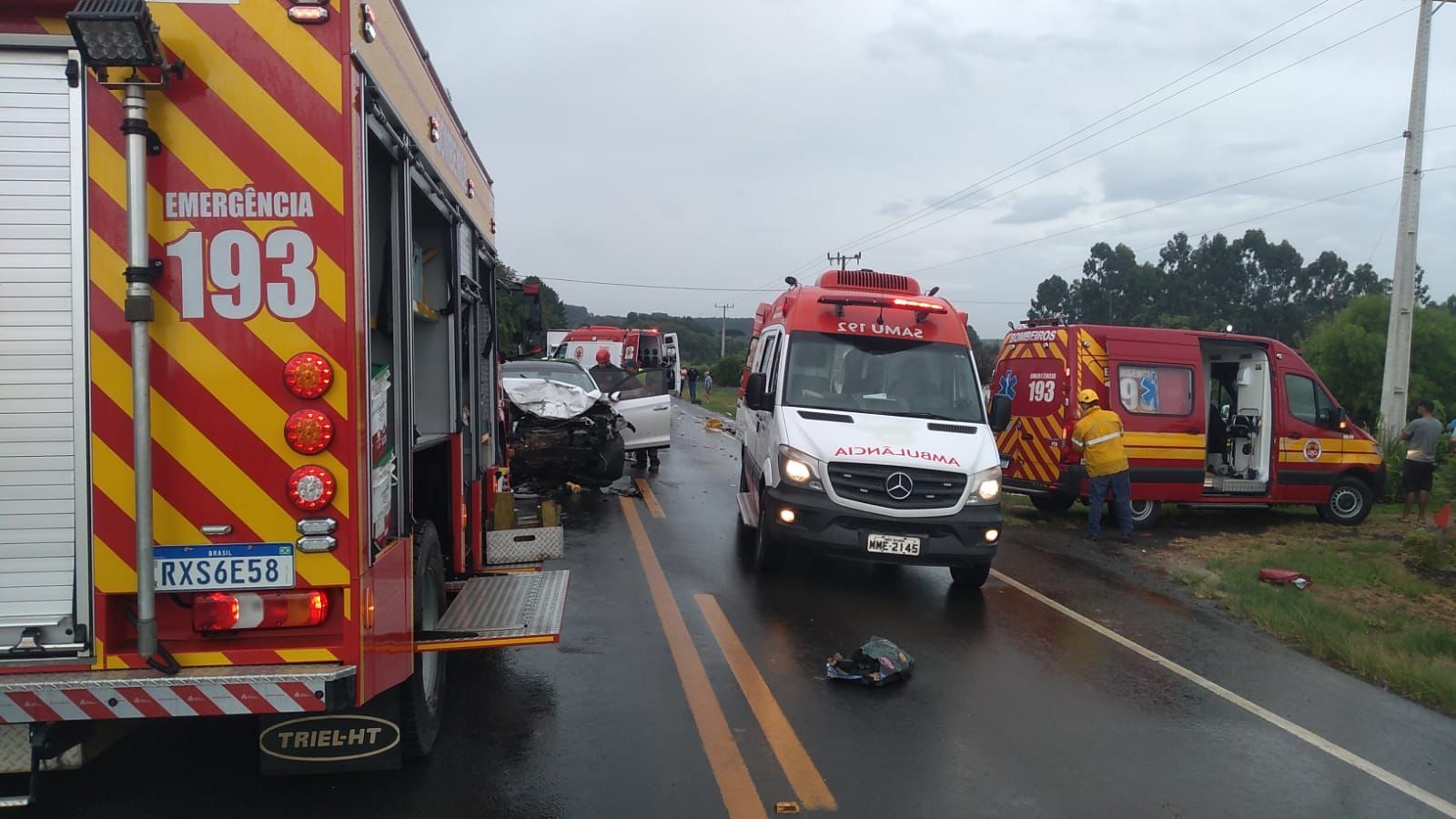 ​Motorista de carro que se acidentou na BR-280 morre na UPA de Canoinhas