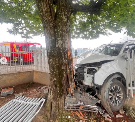 REGIÃO: acidente deixa condutor com ferimentos graves no município de Mafra