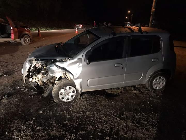 REGIÃO: carro com placas de Papanduva, se envolve em acidente na SC-477